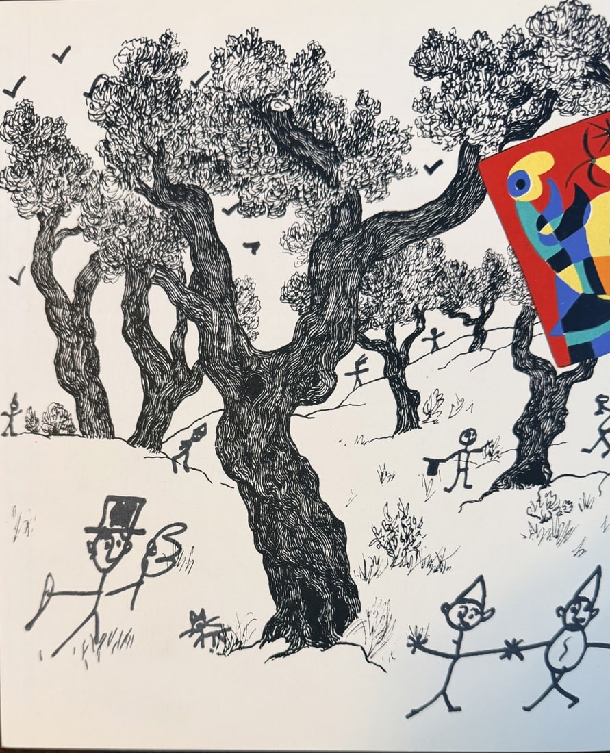 Joan Miro Litho "Jacques Prevert" Portfolio - 2