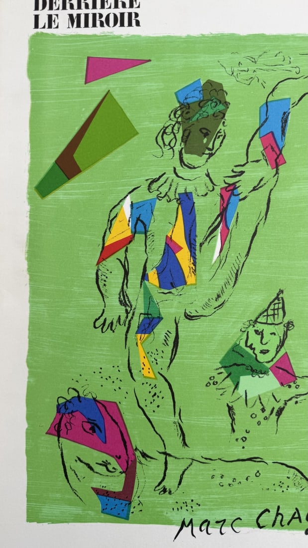 4pc Marc Chagall "Derriere Le Miroir" Covers - 15