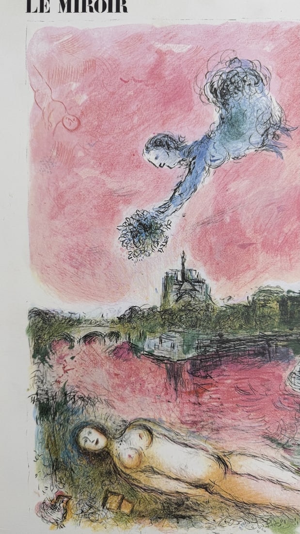 4pc Marc Chagall "Derriere Le Miroir" Covers - 7