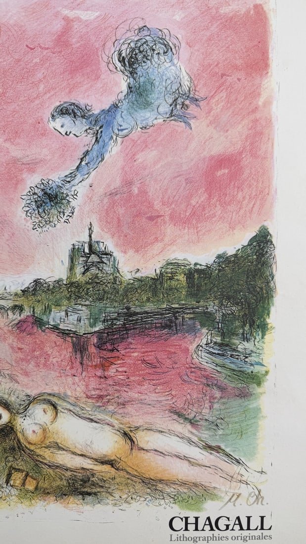 4pc Marc Chagall "Derriere Le Miroir" Covers - 8