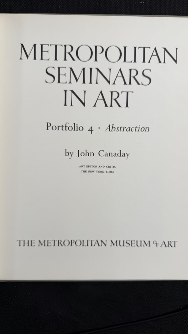 John Canaday "Portfolio 4 Abstraction" Complete - 3