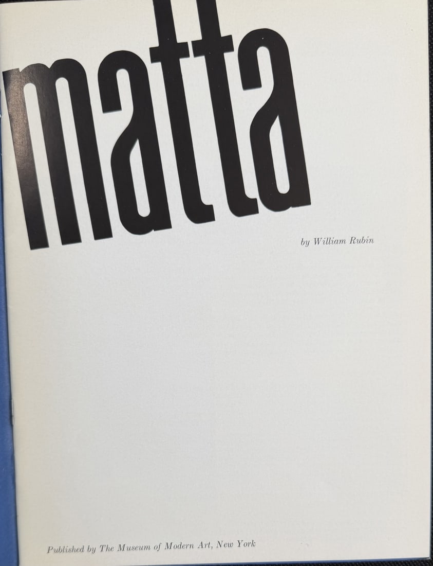 2pc Andre Masson & Matta Books - 4