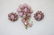 Vintage Miriam Haskell Flower Brooch & Earrings