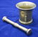 19th C Brass Pharmacy Mortar & Pestle - 4