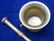 19th C Brass Pharmacy Mortar & Pestle - 5