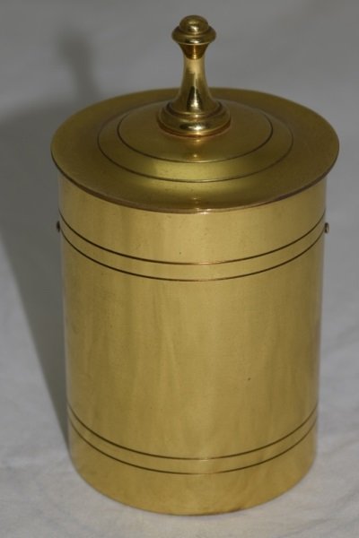 Tiffany Studios New York #1866 Cigarette Dispenser: Tiffany Studios New York #1866 polished brass cigarette dispenser 2.75" x 4.5" 1920's