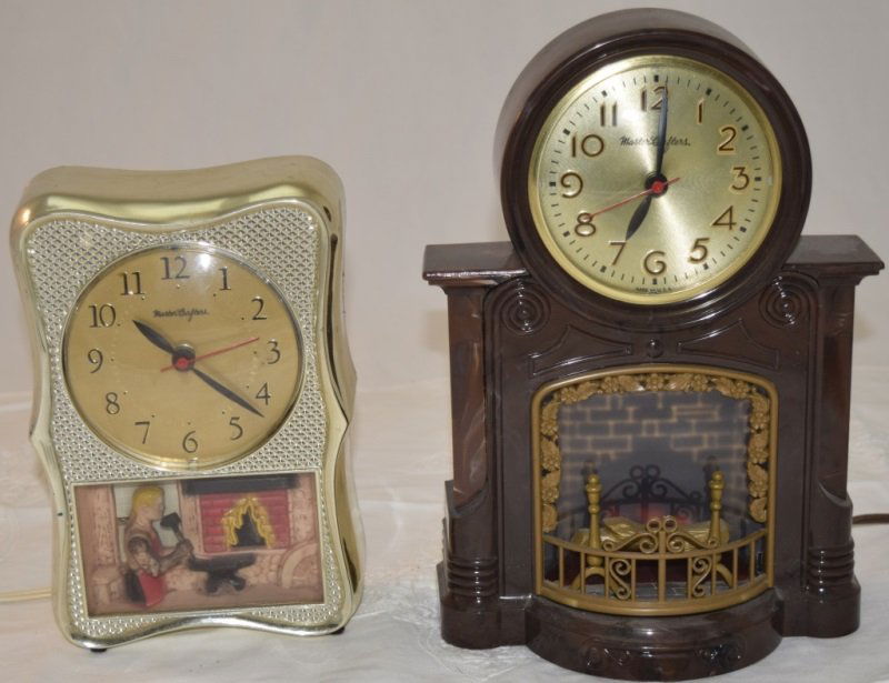 Mastercrafters Fireplace Clock & Blacksmith Clock