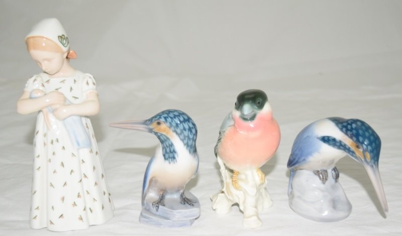 4pcs Bing & Grondhal 2 Birds, Little Girl & Bird (1 of 7)