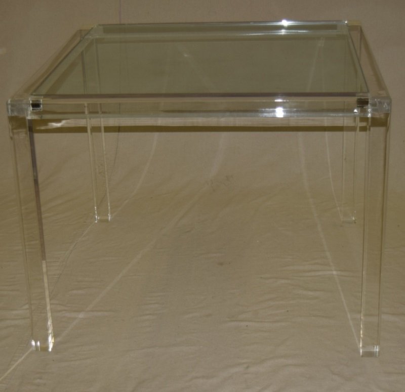 1970's Lucite Game Table (1 of 5)