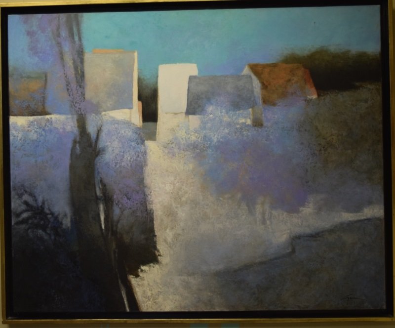 Claude Gaveau, French "Jardin Beau" on Canvas (1 of 7)