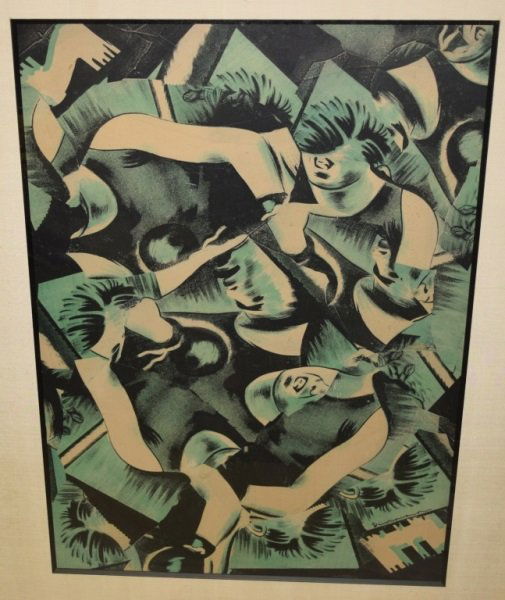 Bruce Helander, American Collage"Stairwell Stupor" (1 of 10)