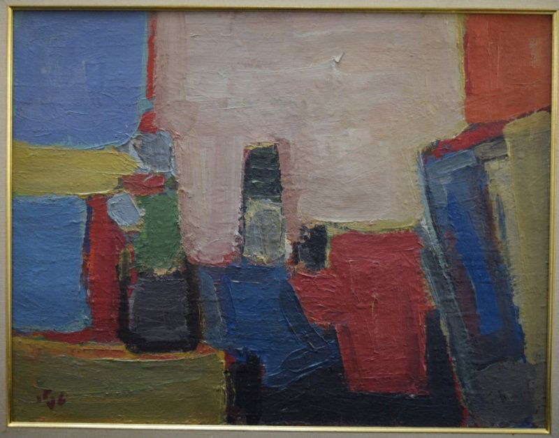Tepler Shmuel Israeli(1918-1998) Abstract Painting (1 of 8)