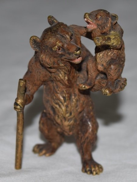 Bergman, Austrian Geschutzt Vienna Bronze Bears (1 of 8)