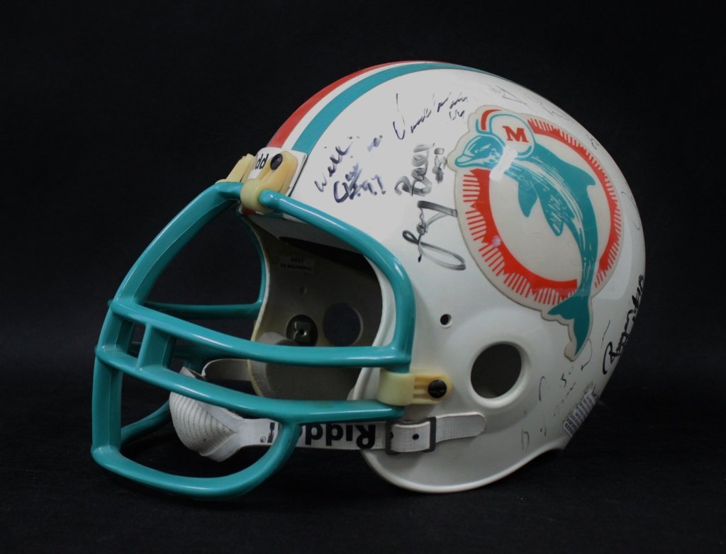 Miami Dolphins Signed Helmet (1 of 10)