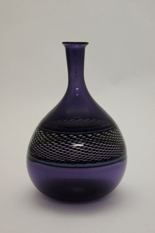 Peter Greenwood Large Violet Glass Vase (1 of 4)