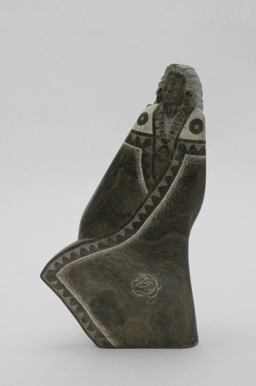 T. Pettigrew  Carved Alabaster Sculpture (1 of 6)