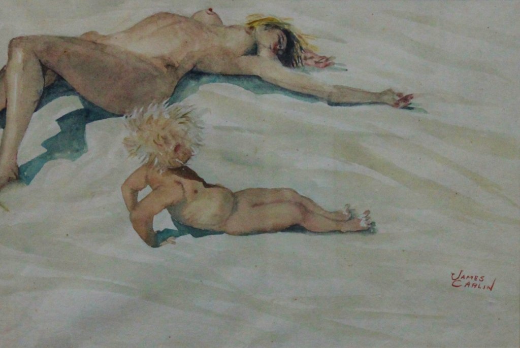 James Carlin, (American 1906-2005) "The Outing" (1 of 4)