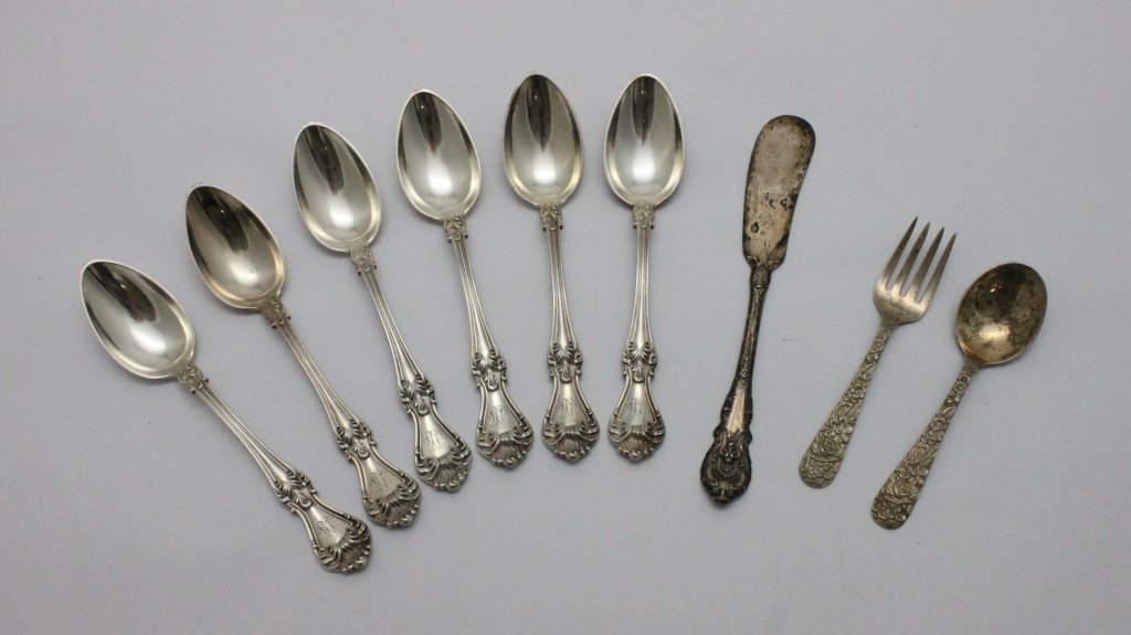 (9) Pieces Miscellaneous Sterling Silver Flatware (1 of 7)