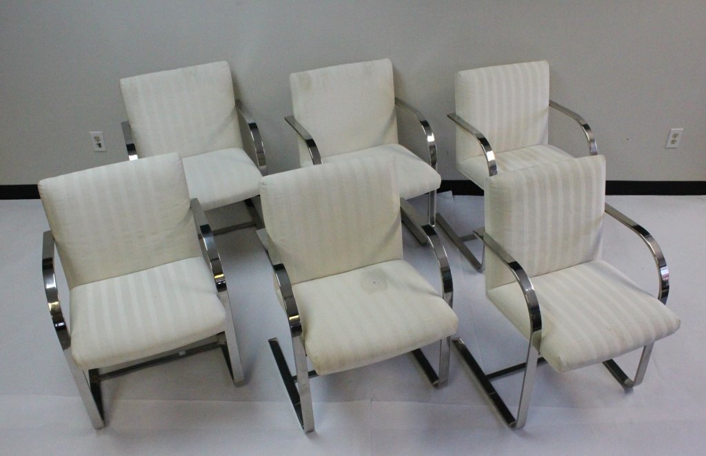 (6)1980's Mies van der Rohe BRNO Chairs (1 of 7)
