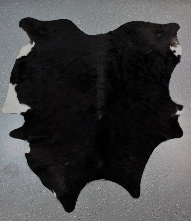 Black and White Cowhide Rug (1 of 1)