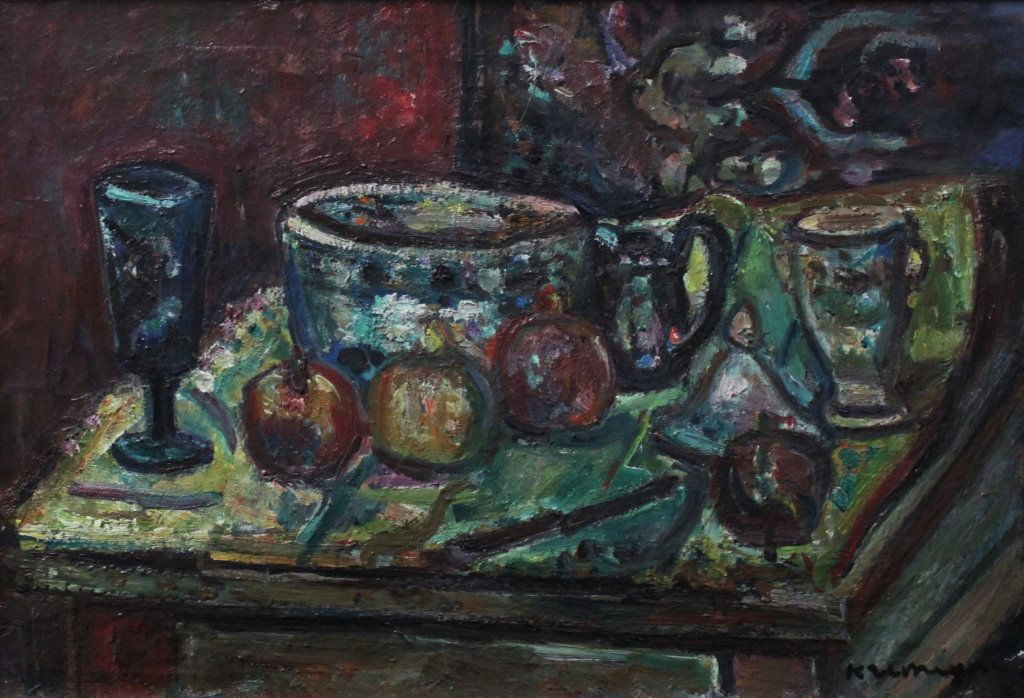Pinchus Kremegne (Israeli 1890-1981) Still Life (1 of 5)
