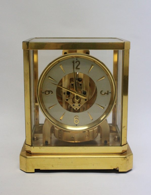 LeCoutre Switzerland 15 Jewel Brass Atmos Clock (1 of 8)