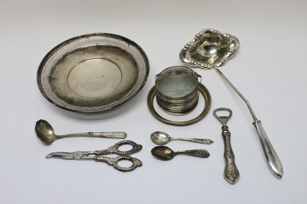 Lot of Misc. Sterling Silver Hollowware & Utensils (1 of 4)