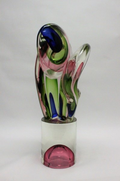 Large Cendese & Tosi Murano Art Glass Sculpture (1 of 10)