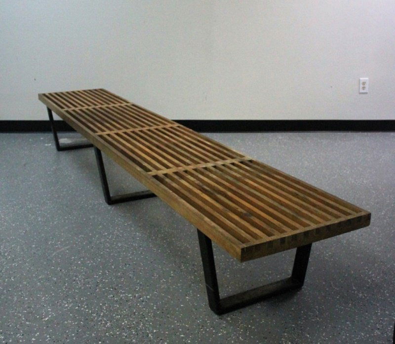 George Nelson for Herman Miller Birch Slat Bench (1 of 6)