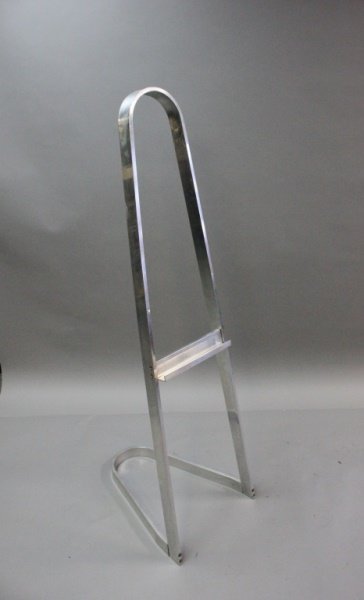 MCM Polished Aluminum Painting Display / Easel (1 of 7)