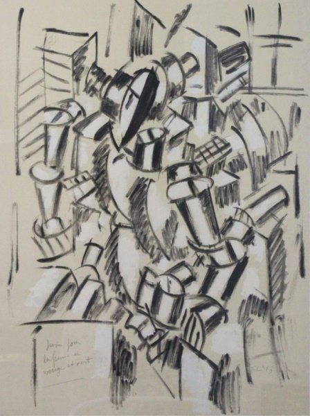 Fernand Leger (French 1881-1955) Cubist Lithograph (1 of 6)