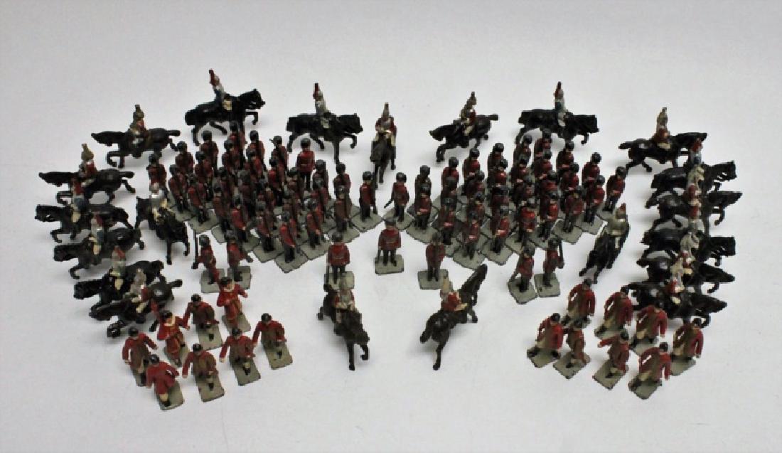 (100) Vintage British Toy Soldiers Johillco (1 of 9)