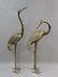 2 MCM Bronze Life Sized Sand Hill Crane Sculptures - 2