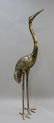 2 MCM Bronze Life Sized Sand Hill Crane Sculptures - 6