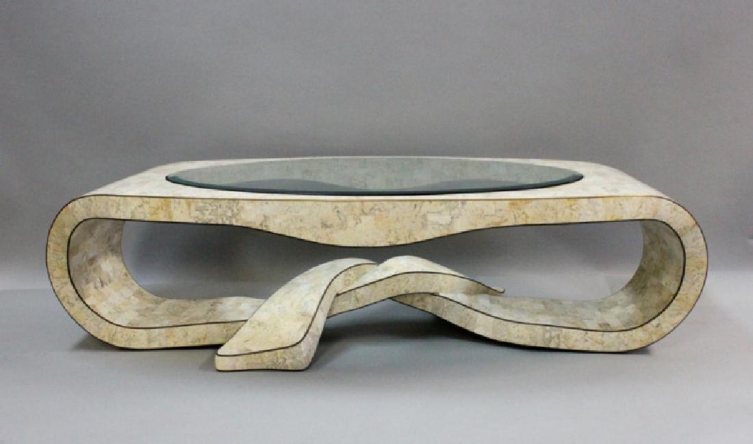 MCM Maitland Smith Tessellated Stone Coffee Table (1 of 5)