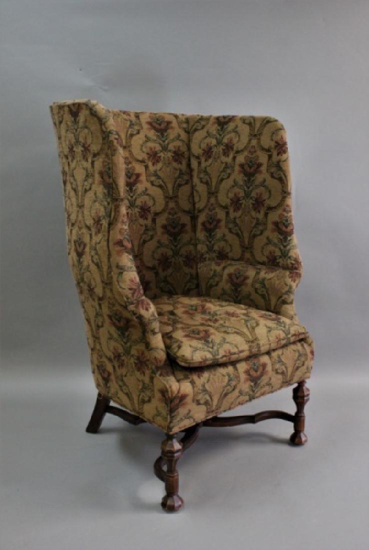 Stanford Furniture Barrel Back Fireside Wing Chair (1 of 10)