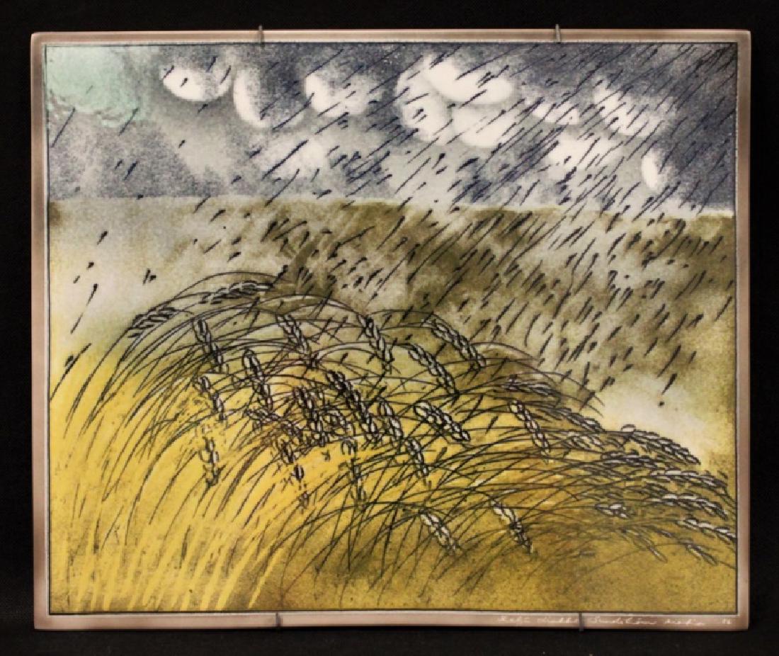 Arabia Finland Heljä Liukko Sundström Wall Plaque (1 of 4)