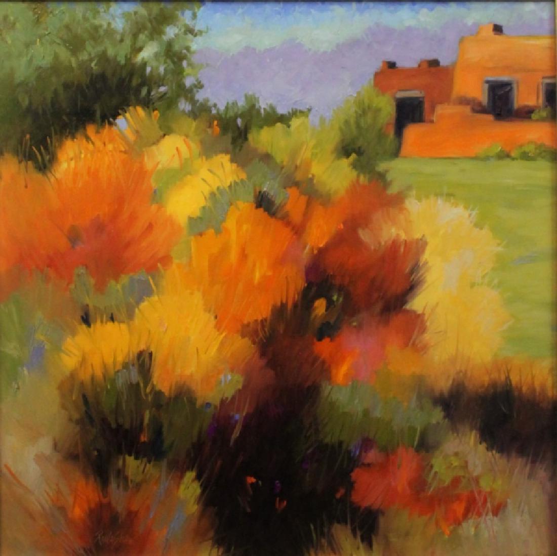 Paula Shaw, Santa Fe Artist Landscape Oil/Canvas (1 of 5)