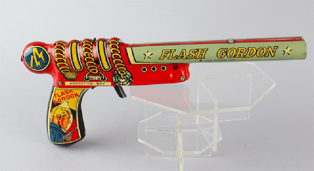 Marx Flash Gordon Ray Gun: Flash Gordon Ray Gun Click Ray pistol 10 - 1/2\" Long.