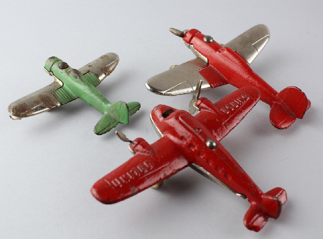 Arcade & Hubley 3 Airplane Fleet Boeing (1 of 2)
