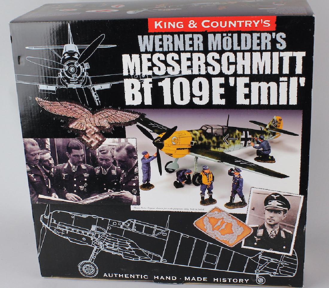 King & Country Messerschmitt Bf 109E In Box (1 of 3)