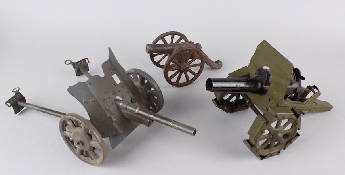 German Tin Cannon & Artillery Wagons (1 of 4)