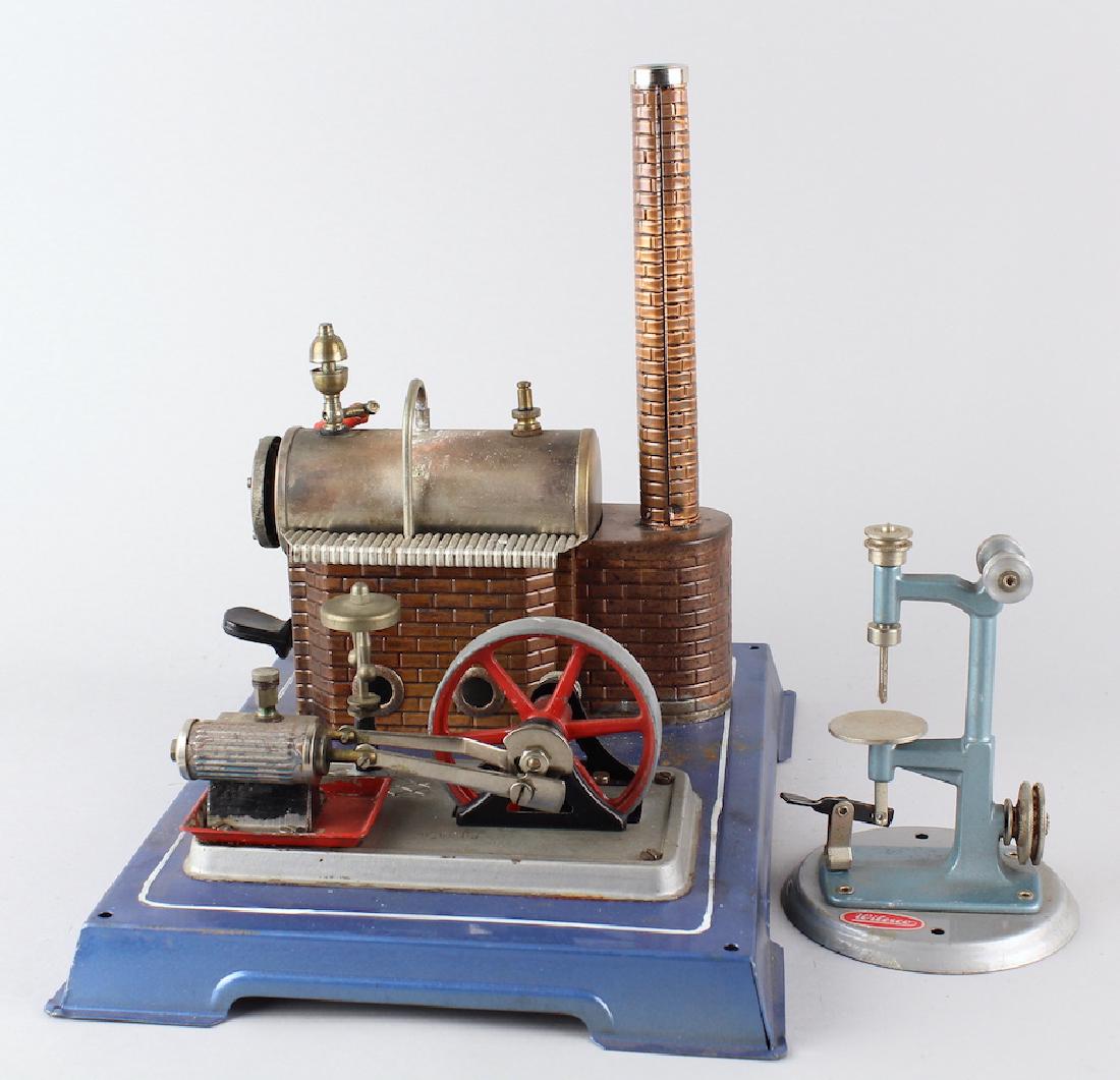 Wilesco Steam Engine Plant & Drill Press