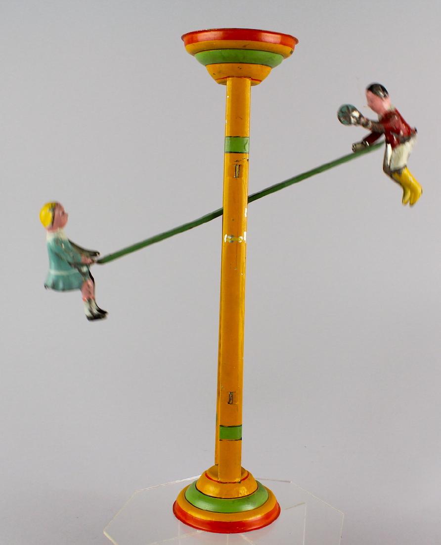 Gibbs Tin See-Saw Toy Boy and Girl (1 of 4)