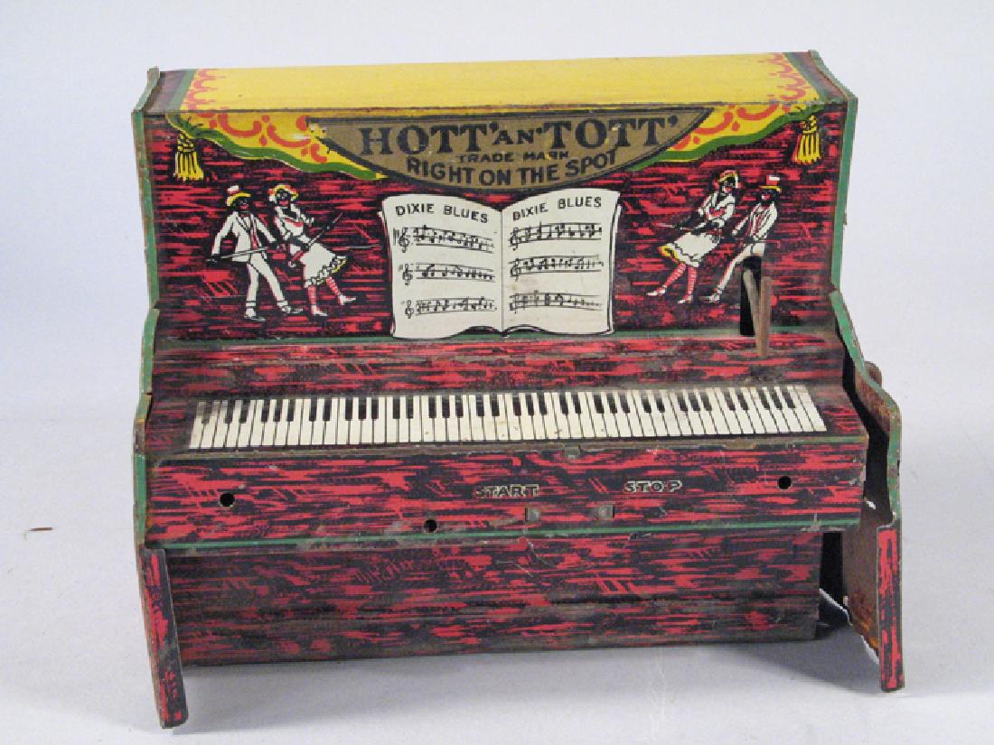 Unique Art Hot N Tot Piano: Unique Art Hot N Tot Piano, parts, does not wind