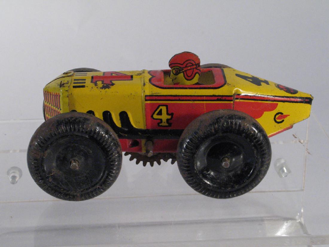 Marx No 4 Tin Litho Racer (1 of 2)