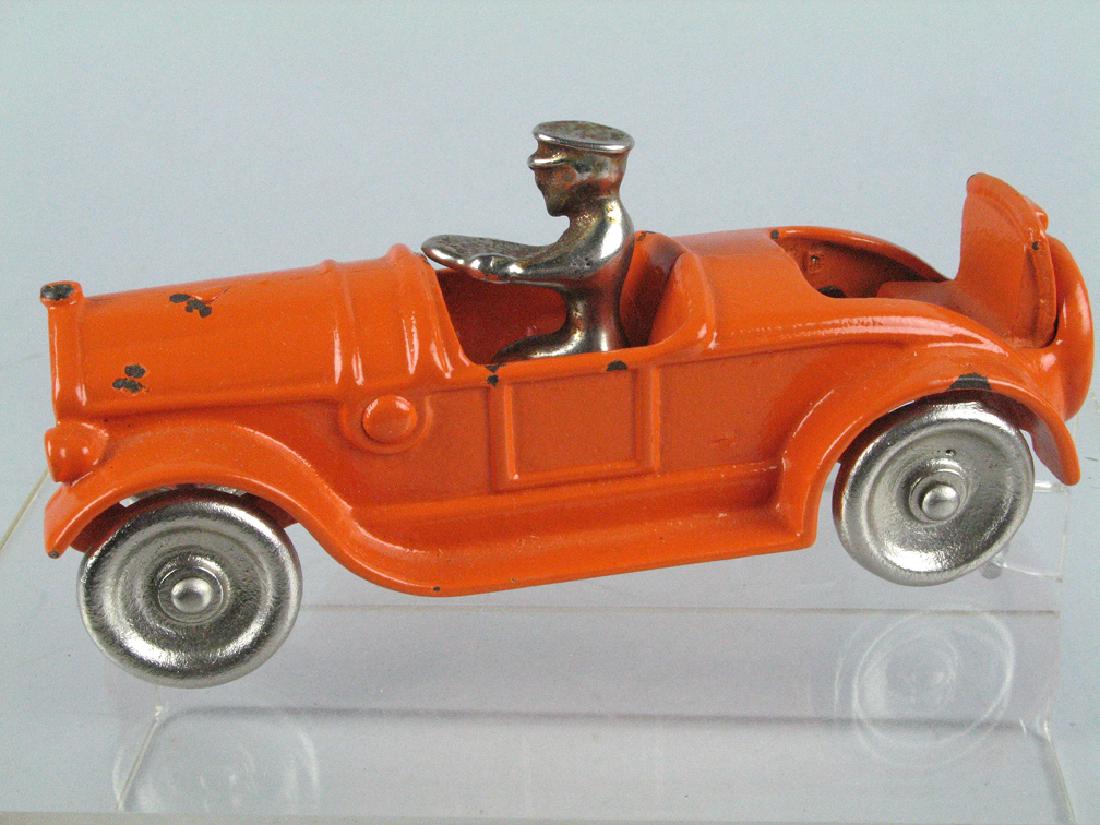 Kilgore Cast Iron Rumble Seat Roadster: Kilgore Cast Iron Rumble Seat Roadster, , nickel driver, restored, 6 inches