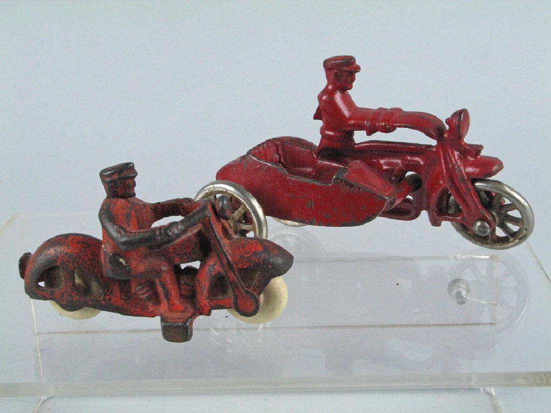 Hubley Cast Iron Cycle Lot (1 of 2)