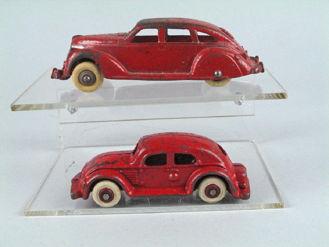 Hubley Arcade Cast Iron Sedan Lot (1 of 2)