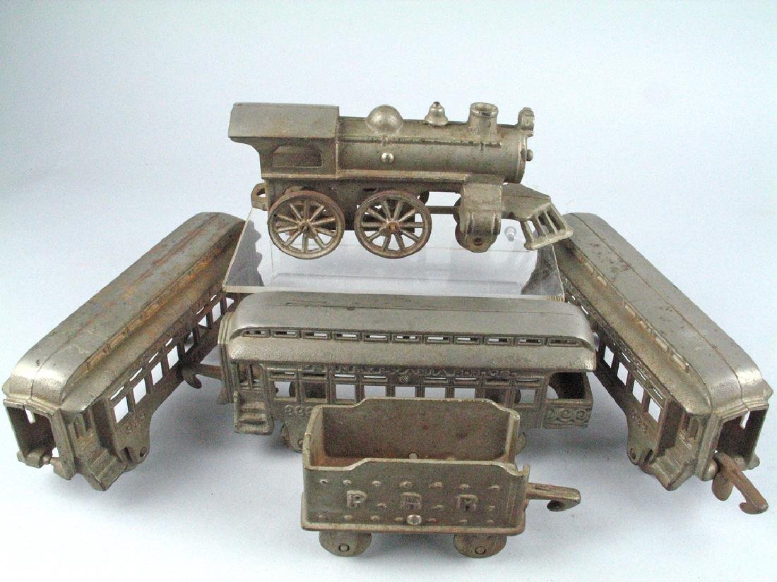 Hubley PRR Cast Iron Floor Train Set Lot 0337